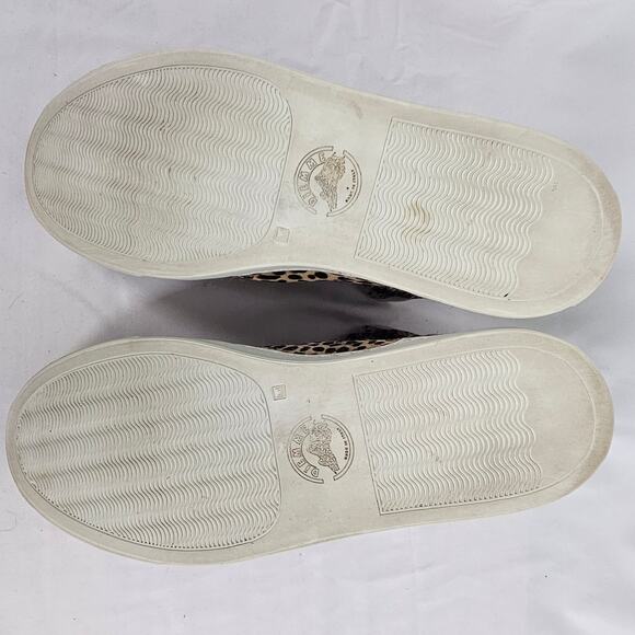 Diemme Leopard Print Lace-Up Sneakers Women’s 12 Made in Italy Luxury - Picture 5 of 6